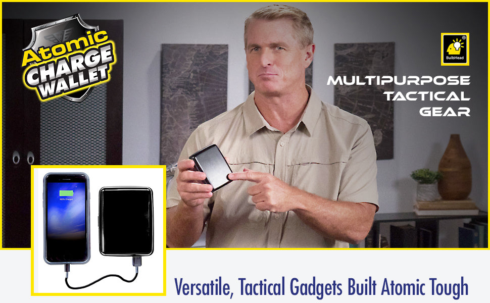 Atomic Charge Wallet - Red