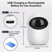 Awaiymi Automatic Interactive Laser Toy for Kitten Dogs with USB Charging- Battery Powered, Placing High,5 Rotation Modes, Fast/ Slow Light Flashing Mode