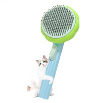 Awpland Self Cleaning Grooming Slicker Brush for Cats and Dogs