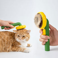 Awpland Self Cleaning Grooming Slicker Brush for Cats and Dogs