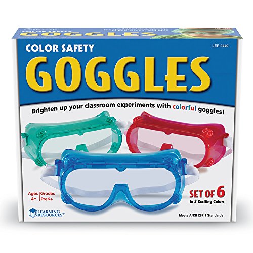 Learning Resources Colored Safety Goggles