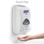 PURELL TFX Touch-Free Foam Hand Sanitizer Dispenser, Dove Grey, for PURELL TFX 1200 mL Foam Hand Sanitizer Refills (Pack of 1) - 2720-12