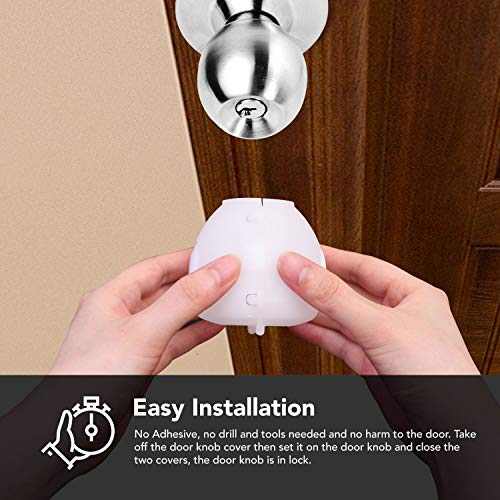 Door Knob Locks (4 Pack)