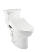 INAX 8012A70GRC-415 Heated Shower Toilet Bidet Seat with Remote Control + Dual Nozzle, White