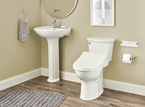 INAX 8012A70GRC-415 Heated Shower Toilet Bidet Seat with Remote Control + Dual Nozzle, White