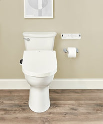 INAX 8012A70GRC-415 Heated Shower Toilet Bidet Seat with Remote Control + Dual Nozzle, White