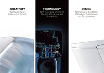 INAX 8012A70GRC-415 Heated Shower Toilet Bidet Seat with Remote Control + Dual Nozzle, White