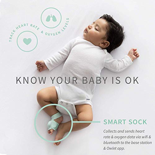 Owlet Smart Green Sock Baby Monitor