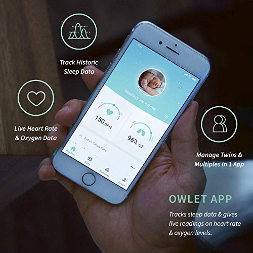 Owlet Smart Green Sock Baby Monitor