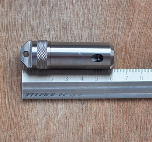 FTK Titanium Capsule Grappling Hook Container Waterproof Storage Box EDC Outdoor Capsule Tablet Cash Pill Survival Box