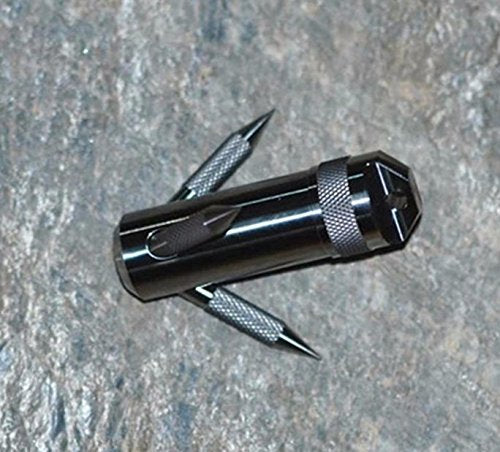 FTK Titanium Capsule Grappling Hook Container Waterproof Storage Box EDC Outdoor Capsule Tablet Cash Pill Survival Box