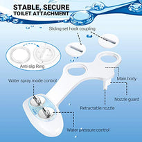 Non-Electric Bidet Toilet Attachment