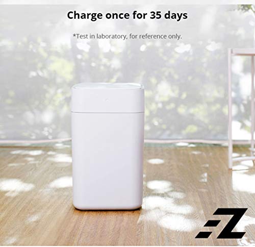 Smart Trash Can Bin with Automatic Sealing Changing Bags Induction Cover