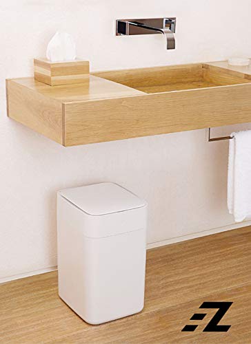 Smart Trash Can Bin with Automatic Sealing Changing Bags Induction Cover