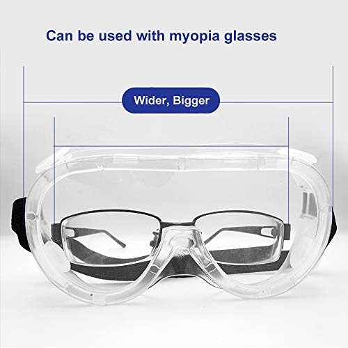 Anti-Fog Protective Safety Goggles (2 Pcs)