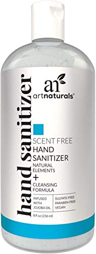 Hand Sanitizer Gel Alcohol Based (4 Pack x 8 Fl Oz / 220ml)