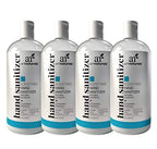 Hand Sanitizer Gel Alcohol Based (4 Pack x 8 Fl Oz / 220ml)