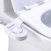 Fresh Water Non-Electric Mechanical Bidet Toilet Attachment