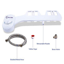Fresh Water Non-Electric Mechanical Bidet Toilet Attachment