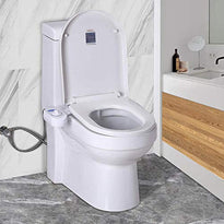 Fresh Water Non-Electric Mechanical Bidet Toilet Attachment