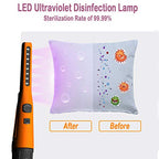 UV Sterilizer Stick, Portable UV Light Sanitizer, Disinfection Light Lamp, Handheld Mobile UV Disinfection Stick for House Hotel Wardrobe Toilet Car