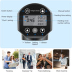 Barkmew Moisture-Proof Electric Automatic Fish Feeder for Aquarium or Fish Tank with Fish Food Dispenser 200ML