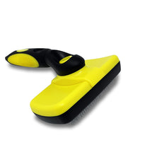 BarxBuddy Self Cleaning Grooming Slicker Brush for Cats and Dogs
