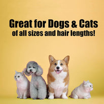BarxBuddy Self Cleaning Grooming Slicker Brush for Cats and Dogs