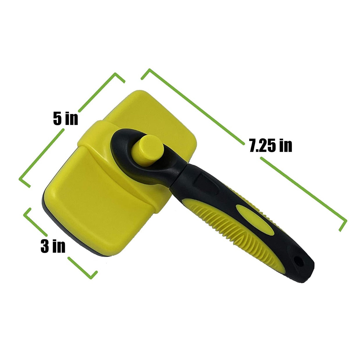 BarxBuddy Self Cleaning Grooming Slicker Brush for Cats and Dogs