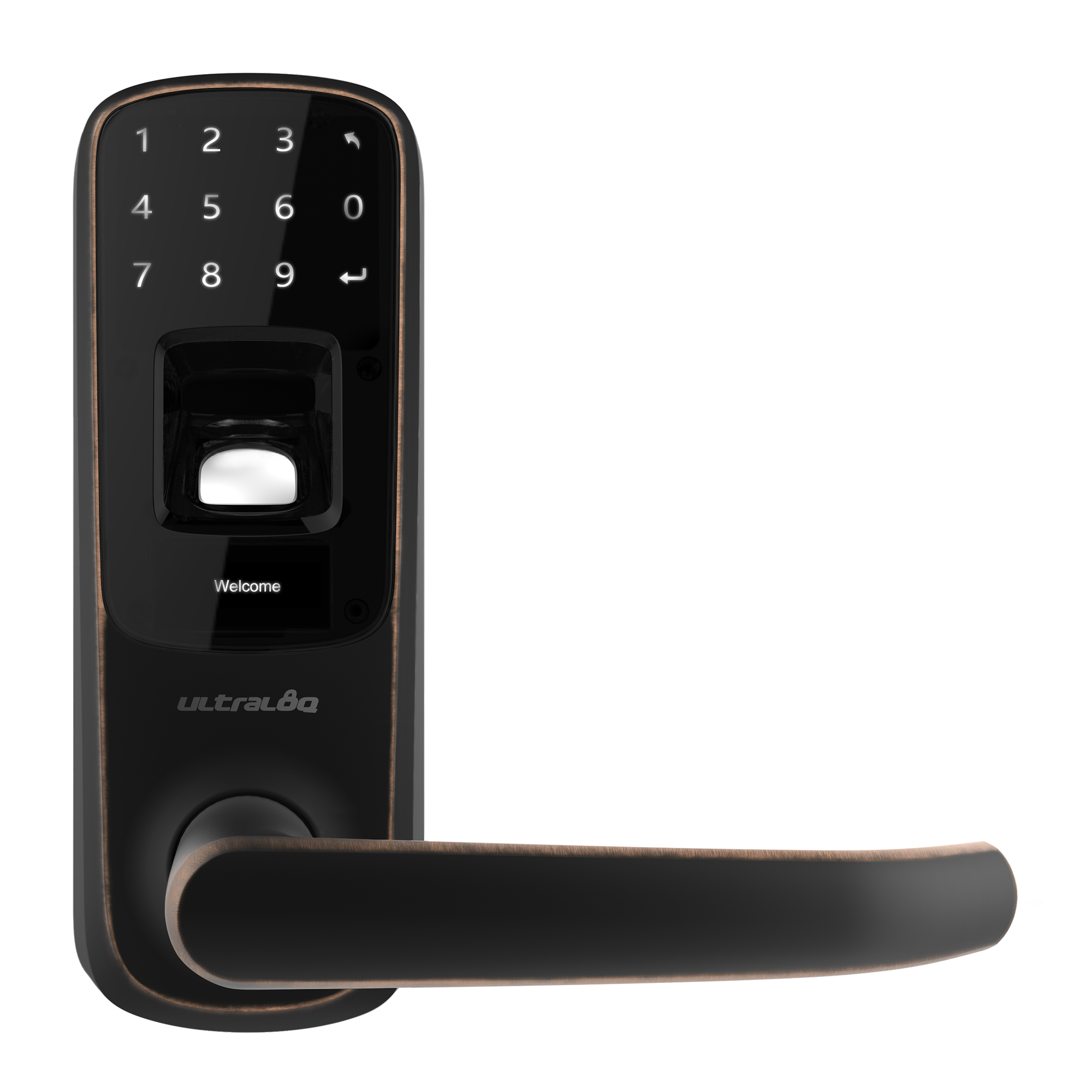 Ultraloq Fingerprint and Touchscreen Lever Door Lock