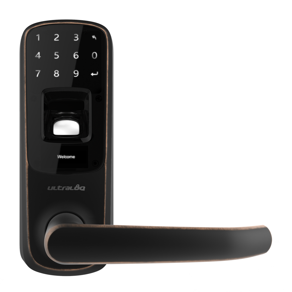 Ultraloq Fingerprint and Touchscreen Lever Door Lock
