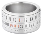 Ring Clock Native - Silver