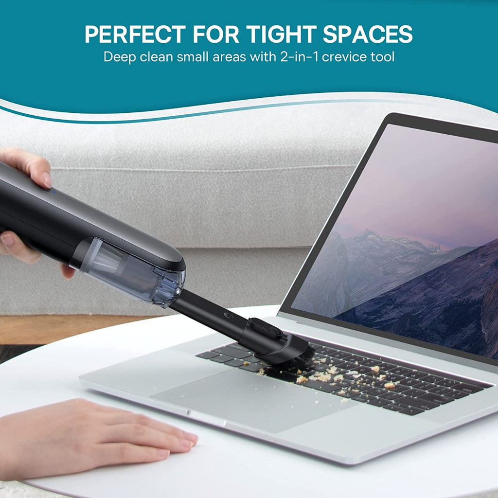 Baseus USB Rechargeable Hand Vacuum for Car, Home - A1