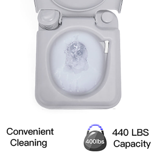 Flush Outdoor Toilet