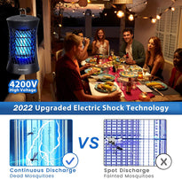 BEICHEN Bug Zapper 4200V Electric Mosquito Zapper Waterproof Outdoor Indoor Mosquito Killer