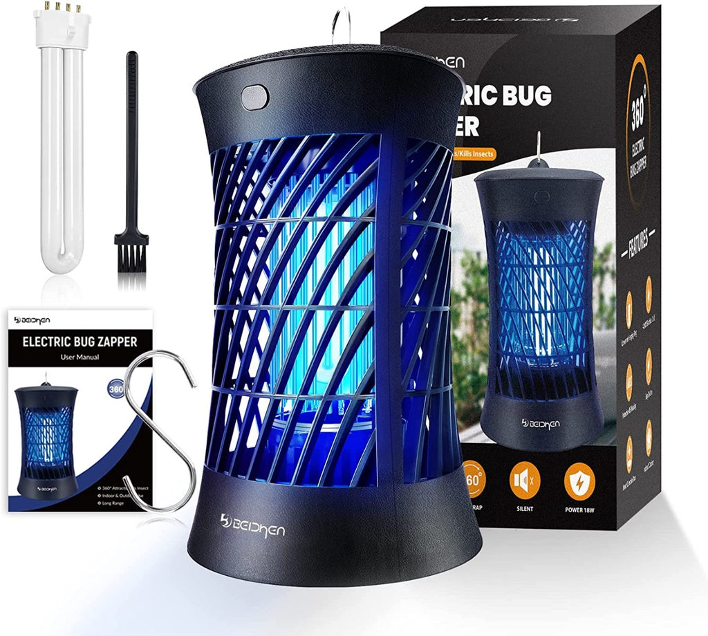 BEICHEN Bug Zapper 4200V Electric Mosquito Zapper Waterproof Outdoor Indoor Mosquito Killer