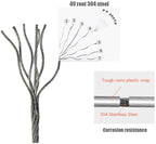 Retractable and Adjustable Stainless Steel Clothesline