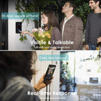 Bextgoo Wireless Doorbell Camera 1080P with Chime