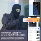 Bextgoo Wireless Doorbell Camera 1080P with Chime