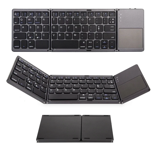 Mini  Foldable  Touch  3.0  Bluetooth  Keyboard