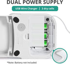 Automatic Cat & Dog Timed Feeder with APP Control & Food Dispenser with Stainless Steel & Lock Lid, Up to 20 Portions 10 Meals Per Day, 30S Voice Recorder, 4L Programmable