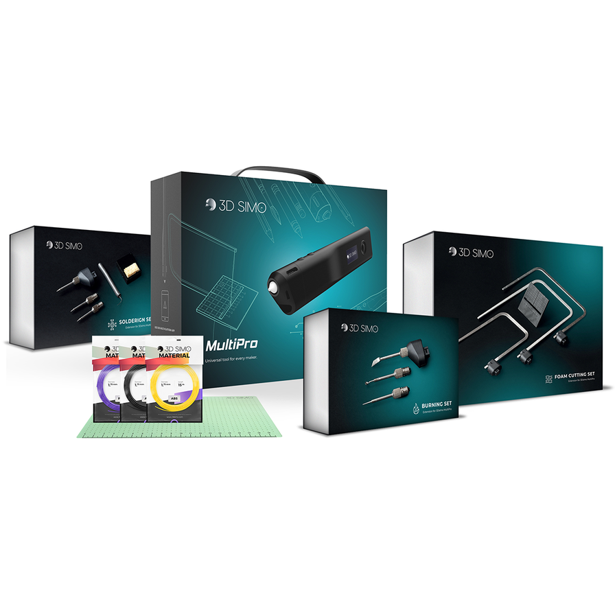 3dsimo Multipro 3D Simo Pen – Many Solutions For All Limited
