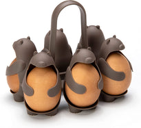 Peleg Design Egguins Penguin-Shaped 3-in-1 Cook, Store and Serve Egg Holder