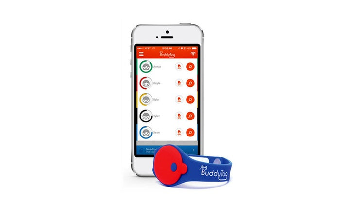 Buddy Tag Bluetooth Tracker Wristband
