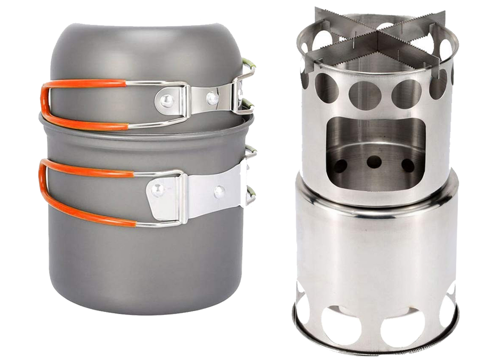 Camping Stove Cookware Set