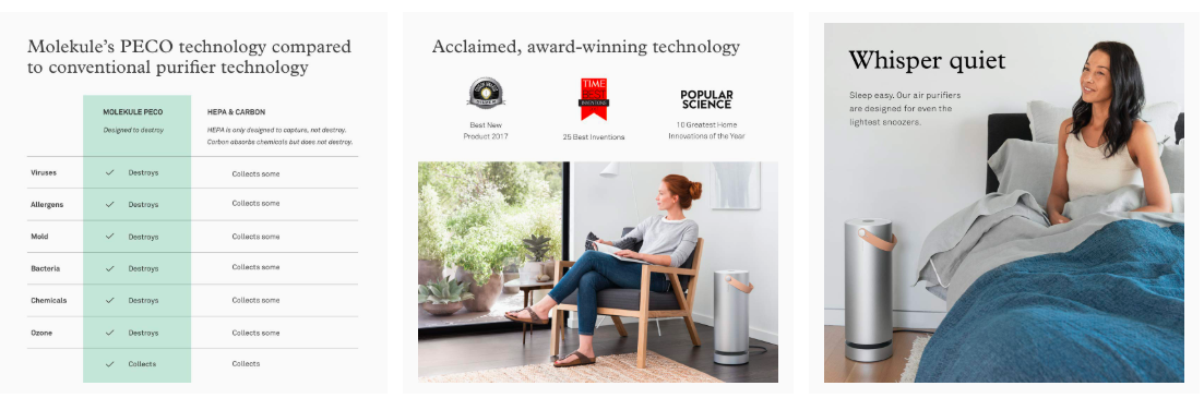 Photo Electrochemical Oxidation - Molekule Air Purifier