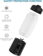 COKUNST Portable Blender for Shakes and Smoothies, 18 Oz, 6 Blades & Type-C Rechargeable