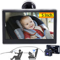 CooMees Baby Car Camera HD 5 Inch Monitor with clear Night Vision
