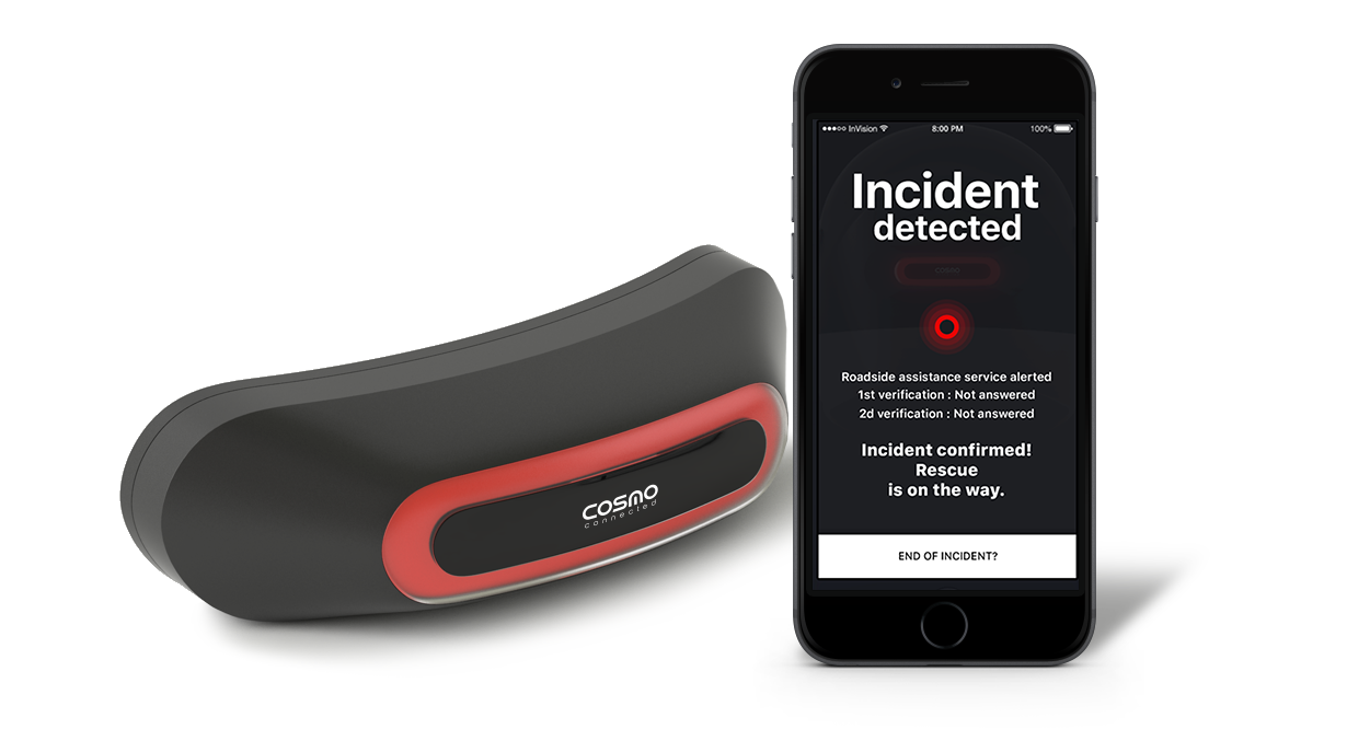 Cosmo Connected- Smart Helmet Accessory