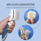 Damail Self Cleaning Grooming Slicker Brush for Cats and Dogs